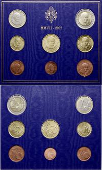 zestaw rocznikowy 2007, zestaw 8 monet o nominał