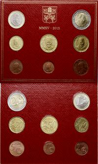 zestaw rocznikowy 2015, zestaw 8 monet o nominał