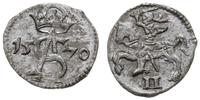 dwudenar 1570, Wilno, ogon konia ostro zagięty w