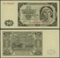 50 złotych 1.07.1947, seria EL numeracja 6623627