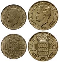 zestaw 2 monet 1951, w skład zestawu wchodzi 10 