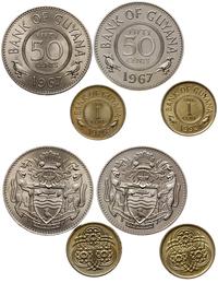zestaw 4 monet, w skład zestawu wchodzi 1 cent 1