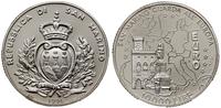 10.000 lirów 1996, srebro próby '835', 22 g, KM 