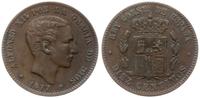 10 centymów 1877 OM, Barcelona, Cayon 17481