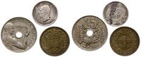 zestaw 3 monet, w skład zestawu wchodzi 25 centy