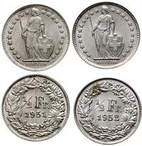 Szwajcaria, zestaw 2 monet