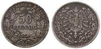 Niemcy, 50 fenigów, 1877 F