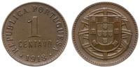 1 centavo 1918, brąz, Vaz/Salgado R1.40, KM 565