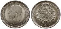 2 korony 1947, srebro próby '400', patyna, SM 31