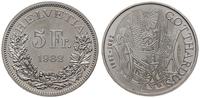 5 franków 1982, 100. rocznica otwarcia tunelu ko