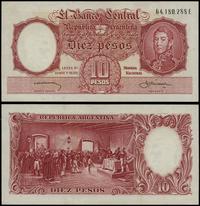 10 pesos (1943), seria E, numeracja 64180288, pr
