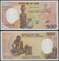 500 franków 01.01.1986, seria G.02, numeracja 03