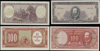 zestaw: 100 pesos, 1 escudo 1960-1964, niewielki