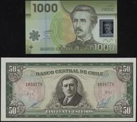 Chile, zestaw: 50 escudos, 1.000 pesos, 1960-2010