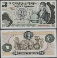 Kolumbia, 20 pesos, 1983