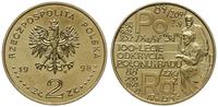 2 złote  1998, Warszawa, 100-lecie odkrycia Polo