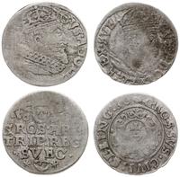 lot 2 monet, grosz 1630 (mennica Elbląg) oraz tr