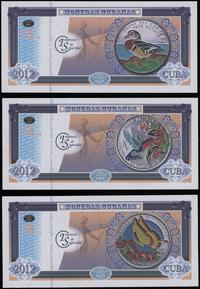 Kuba, zestaw 6 banknotów, 2012