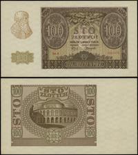 100 złotych 1.03.1940, seria B, numeracja 069107