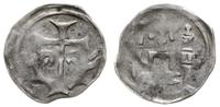 denar 1250-1325, Aw: Krzyż o wydłużonej podstawi