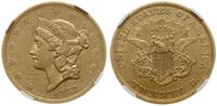 20 dolarów 1852, Filadelfia, typ Liberty Head, b