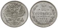 Rosja, 20 kopiejek, 1872 СПБ - НI