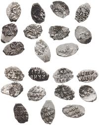 Rosja, zestaw 11 monet, koniec XVII w.