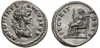 denar 199-200, Rzym, Aw: Popiersie cesarza w wie