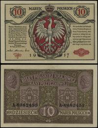 10 marek polskich 09.12.1917, Generał, "biletów"