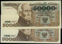 50.000 złotych 01.12.1989, w skład zestawu wchod