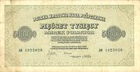 500.000 marek polskich 30.08.1923, dwukrotne ozn