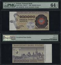 200.000 złotych 01.12.1989, seria A, numeracja 0