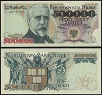 500.000 złotych 16.11.1993, seria Z, numeracja 0