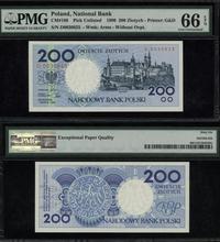 200 złotych 1.03.1990, seria D, numeracja 003082