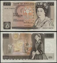 10 funtów bez daty (1982-1988), seria CS15, nume