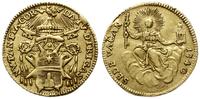 zecchino 1740, Rzym, złoto 3.43 g, Berman 2713, 