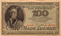 100 marek polskich 15.02.1919, seria AH, Miłczak