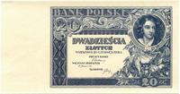 20 złotych 20.06.1931, na stronie odwrotnej brak