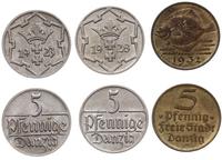Polska, zestaw 3 x 5 fenigów