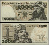 2.000 złotych 1.05.1977, seria E, numeracja 3451