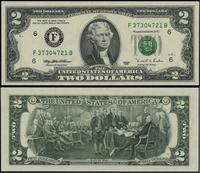 2 dolary 1995, seria F 37304721 B, podpisy Withr