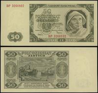 50 złotych 1.07.1948, seria DP, numeracja 326693