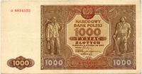 1.000 złotych 15.01.1946, seria G, Miłczak 122a