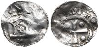 denar  983-1002, Aw: Kapliczka z krzyżykiem wewn