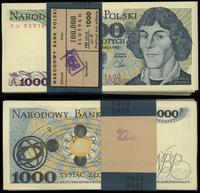 1.000 złotych 1.06.1982, seria FU, paczka 100 sz
