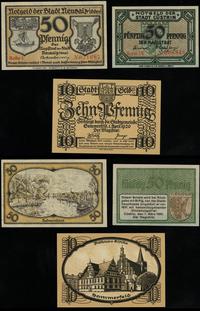 zestaw 3 banknotów, w skład zestawu wchodzą bank