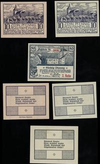 zestaw 3 banknotów, w skład zestawu wchodzi 50 f