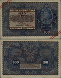 100 marek polskich 23.08.1919, seria I-C, numera