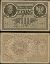 1.000 marek polskich 17.05.1919, seria P, numera