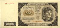500 złotych 1.07.1948, Seria AC, Miłczak 140b